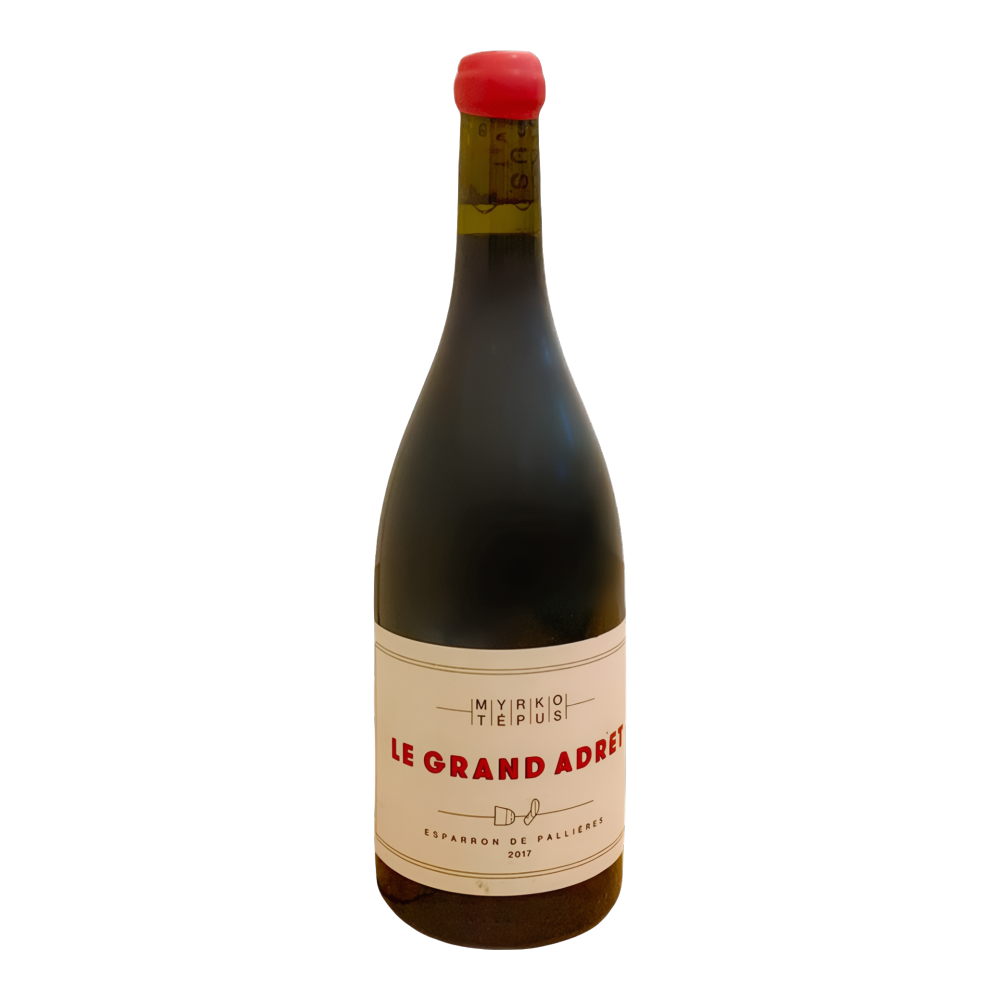 Myrko Tépus, Le Grand Adret Rouge 2017, Magnum 1500 ml